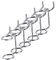 SOLUSTRE 5st Steckbrett Haken Zangenhalter Für Stecktafeln Stiftschlüsselhalter Lochplatten-schraubendreher-organizer Doppelring-schraubendreherhalter Pegboard Metall Eisen Mädchen Zubehör