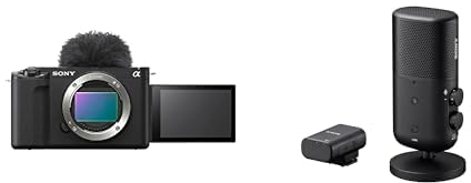 Sony ZV-E1 di Sony | Vlog camera full-frame con obiettivo intercambiabile + microfono ECM-S1