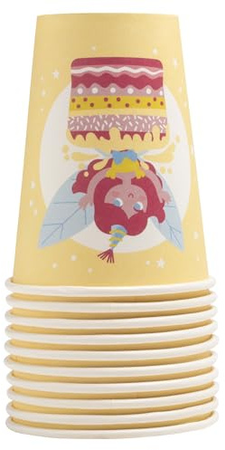 PRO NAPPE 10 Pappbecher 20cl Motiv Feen