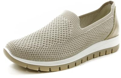 IGI&Co Damen D.Ellen Penny Loafer, Platin Creme, 37 EU