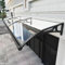Marquise de Porte Exterieur, Auvent Porte d'entree, Marquise Porte d'entree avec Support en Alliage d'aluminium, Auvent de Porte, Protection Contre La Pluie