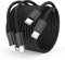 USB C to USB C Charger Cable 3m, 60W Type C Cable Lead Long Fast Charging Power for iPhone 16/16 Pro/15 Plus/15 Pro Max, MacBook Pro, iPad Pro/Mini/Air 5/4, Samsung, Pixel, Black