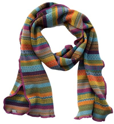 Invero, Merino Schal Cacha, 100% Wolle (Heide)