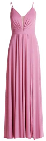 Vera Mont Damen Abendkleid mit Lurexfaden