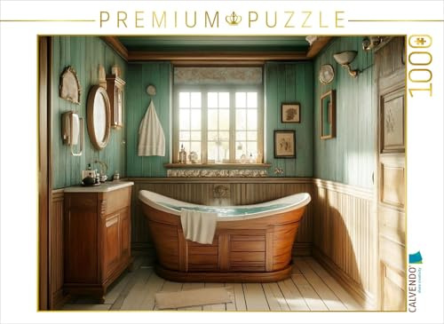 CALVENDO Puzzle EIN Motiv aus dem Kalender Wohnträume aus Holz | 1000 Teile Lege-Größe 64 x 48 cm Foto-Puzzle für glückliche Stunden