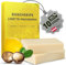 larum sports feste Duschseife Männer Limette-Macadamia, festes Duschgel, feste Seife Männer für Haare, Körper, festes Shampoo Männer, Seife Herren, Naturseife Männer, 10x Bio Seife à 85g