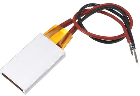 sourcing map PTC Heating Element, AC DC 36V PTC Heating Plate Aluminum Shell Ceramics Polyimide Film Plate Heater 7W-150W 230C Insulated Constant Temperature Ceramic Thermostatic