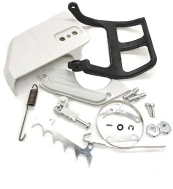 LAVAS Kit de reparación de la cubierta del embrague de la palanca de la manija de la banda del freno de cadena for Stihl MS180 MS170 018 017 MS 180 170, repuestos de motosierra