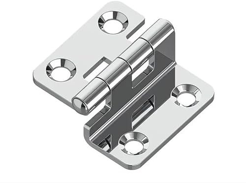 INOKAI Cerniere,Cerniere per Ante 5 Pezzi in Acciaio Inossidabile 270 Gradi Apertura e Chiusura Buffer Cerniera Porta dell'Armadio Cerniere meccaniche ferramenta for mobili con Vite