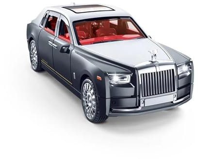 SYYANFEI Modellauto 1:32 Für Simulation Rolls-Royce Phantom Legierung Spielzeug Auto Modell Ornamente Junge Sammlung Enthusiasten Spielzeugauto(Schwarz)