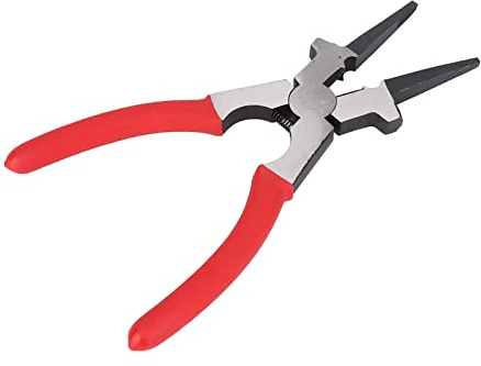 Keenso Multi -Purpor -Welding Cells Carbon Steel Mig Welding Tongs with Isolated Handle Comfortable Stray Removal and Component Attachment 1 Piece