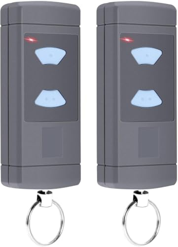 868,3 MHz garagentoröffner Fernbedienung fur Hör-mann Handsender, 2 Kanäle, 2 Stück Garagentor Fernbedienung kompatibel mit Hör-mann HS-M4-868, HS-E2-868, H-S4-868