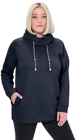 Ulla Popken Damen Langarm-Shirt T-Shirts