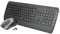 Trust Tecla-2 - Teclado y ratón inalámbricos, silencioso, QWERTY español, Negro