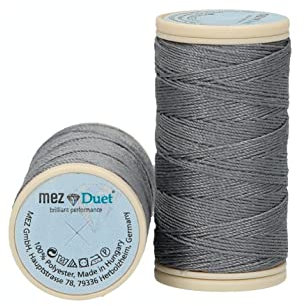 MEZ 4642030-06022 Nähgarne, 100% Polyester, 6022, Stärke 30, 30m, 9 Gramm