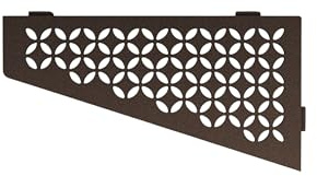 Schlüter SHELF-E-S3 Floral Bronze | Ideal für geflieste Wände, Aluminium-Material, 0,2 cm dicke Verankerungslaschen – SES3D5TSOB