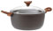 Casseruola Alta 2 Maniglie con Coperchio Antiaderente Nera Rock 'n' Rose 24cm Sambonet