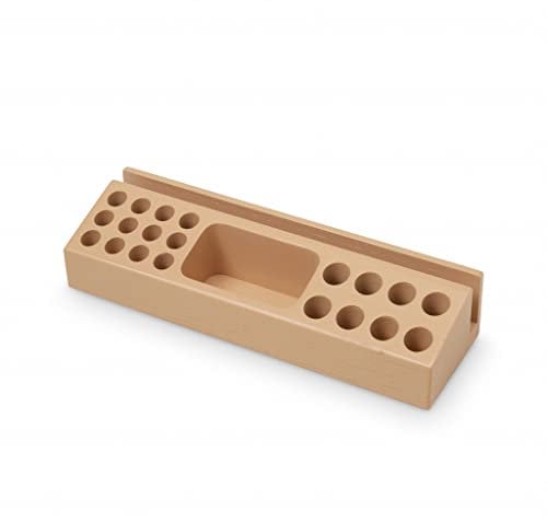 NOFRED - Stiftehalter aus Holz - Blau