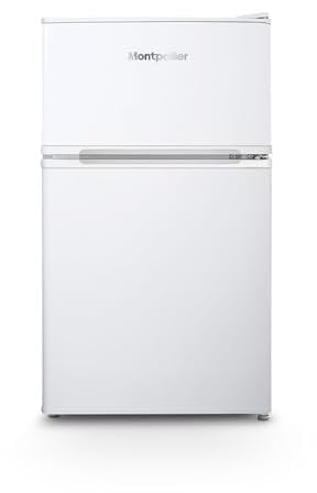 Montpellier MS2035W Fridge Freezer Freestanding with 2 Doors