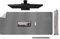 Chihein 120 x 50cm PU Leder Schreibtisch Matte (Grau/Weiß), Doppelseitige Schreibtisch Pad, wasserdichte Computer Schreibtisch Flasche für Gaming, Büro, Zuhause