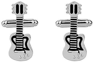 YAHOYA Retro Trendige Ukulele Manschettenknöpfe Mode Gitarre Musical Emaille Manschettenknöpfe Männer Französisch Hemd Knopf Geige Musik Liebhaber Geschenk