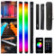 VILTROX K60 2 Stück RGB Videoleuchte RGB-Lichtstab mit APP Steuerung, 32Wh Akku, 20W/1950lm Tragbarer 360°RGB-Röhrenlicht mit CRI 95+, 2500K-8500K, 22,8 Fotografie-Lichtstab für TikTok Vlog YouTube