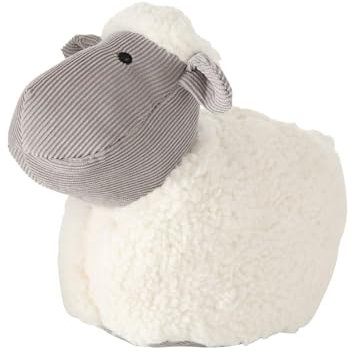 Türstopper aus Stoff mit schwerer Füllung Türsack für den Boden Türpuffer für Innen Schaf