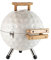 Holzkohlegrill, Fußball Form Grill, Tragbarer Holzkohlegrill, Runde Holzkohlegrill, Golfform BBQ Grill, Verchromtes BBQSet für Camping, Partys im Freien, BBQ, Picknick, Barbecue