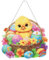 NSXIN 5D Diamond Painting Ostern Deko, DIY Diamant Malerei Bilder Kit Ostern Türkranz mit LED Licht, Handwerk Applique Mosaik Hase Ostereier Ornamente Geschenk (Typ 14)