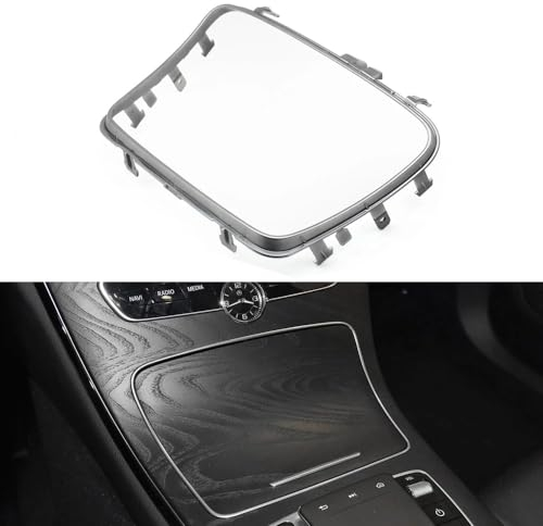 Cakievro Auto-Getränkehalter, verchromt, Außenrahmen, Zierleiste für Mer-cedes Benz E CLS Klasse W213 W238 Coupe W257 2136830500, HD-BC-240329-ER