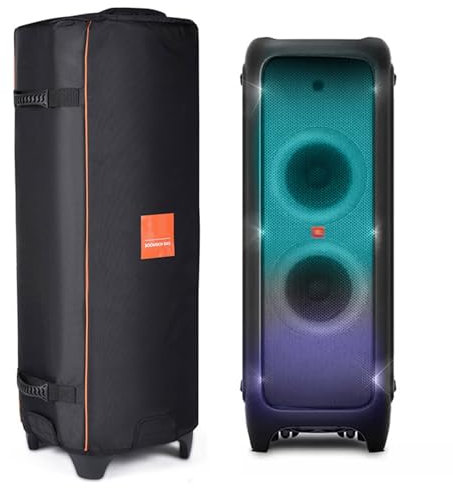 Generic Travel Carry Case Storage Bag Compatible with JBL PARTYBOX 1000 Portable Wireless Party Speaker & Accessories Dust Protective Cover Case Tote Bag