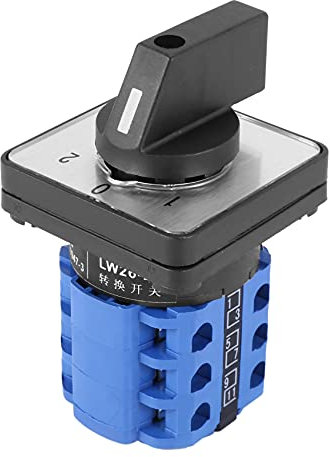 Lanko Lanko(R) 3 posiciones On-Off-On Control Conmutación rotativa Cam interruptor 20A