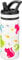 Fanhaw 550 ml Gourde Isotherme avec Paille - Bouteille Enfant en Acier Inoxydable Double Paroi, Anti-Fuite, Sans BPA, Pour Garçons et Filles (Blanc - Chats)