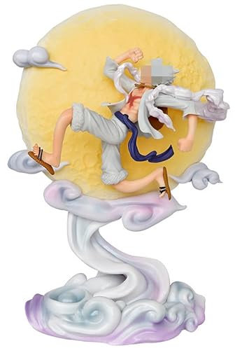 SKLTN One Piece Nika Luffy Figur Charakter Gear Fifth Flying to The Moon Edition Luffy Special Dekorative Zubehör 28cm 