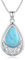 OHAYOO Türkis Kette Damen 925 Sterling Silber Keltische Anhänger Kettenanhänger Türkis Schmuck für Damen Mädchen Freundin Mama