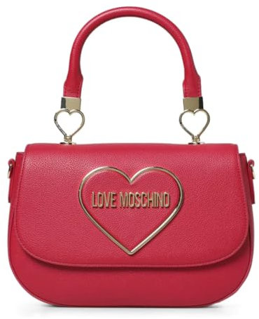 Love Moschino Borsa Pu Fuxia, BORSA A SPALLA Donna, Fucsia, 18x26x7