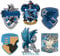 HARRY POTTER RAVENCLAW STICKER PACK Die Cut Vinyl Large Deluxe Stickers Variety Pack - Laptop, Water Bottle, Scrapbooking, Tablet, Skateboard, Indoor/Outdoor - Set