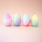 Madam ERLE - 4er-Set Dipdye Eierkerzen | KIRA | Ostereier | Bunt mit Farbverlauf Pastell Neon | Ei Kerze
