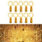 LED Bouteille Guirlande,[10 pièces] 2m 20 LED Pour Bouteille, Guirlande Lumineuse Bouteille LED Lampe Bouteille Étanche Fil d'argentFlexible Décoration pour Noël,décoration intérieure et extérieure