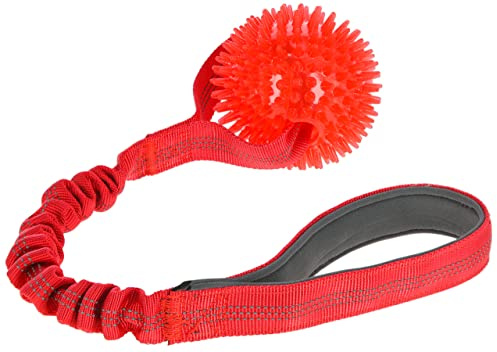 Kerbl Pet BungeeToy Spike, rot, 50cm, Ø 9cm,