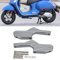 XTevu Motorrad-Fußrasten, Deluxe-Fußrastenverlängerungen, Kompatibel Mit Vespa GTS 300ie Super Sport, Beifahrerpedale