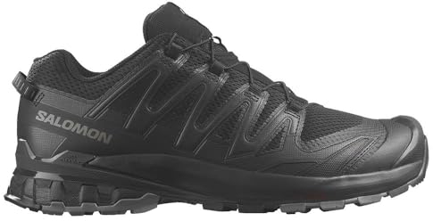 Salomon XA Pro 3D v9 Wide 472731, Mens Running Shoes, Black, 41 1/3 EU