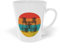 Teegarb Letter Blanket Lustiger Becher mit Teleskop-Vogelbeobachter, Twitcher-Liebhaber, humorvolle Ornithologie-Latte-Tasse, 340 ml, Weiß