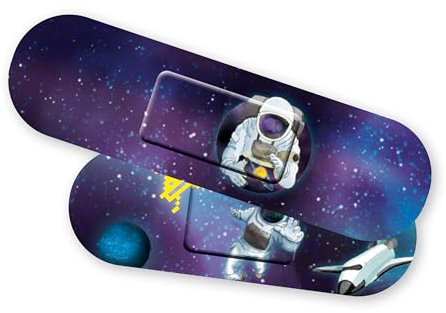 Pflasterbriefchen Space mit 10 Pflasterstreifen // Pflaster  Weltraum 