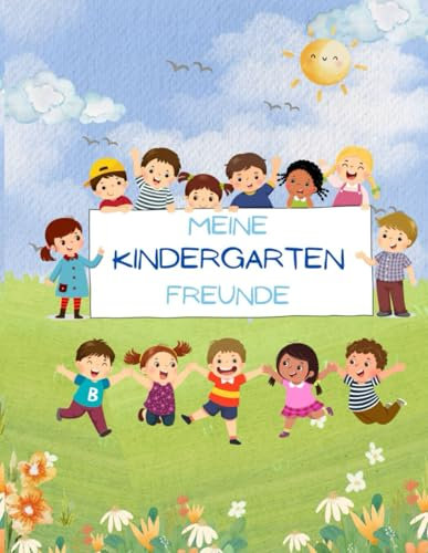 Kindergarten Freundebuch (Feuerwehr, Baufahrzeuge) ab 3 Jahren