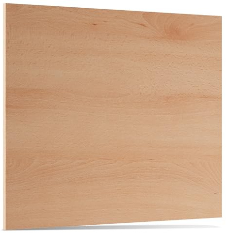 Prima Renovierungs-Systeme Geschirrspüler Frontblende [60er & 45er] In 10 Farben - Für vollintegrierte & teilintegrierte Geschirrspülmaschinen (Buche, 565 x 444 mm)