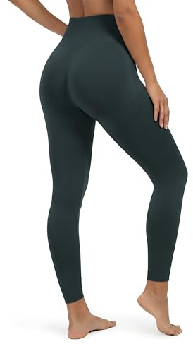 SMILODOX Leggings Damen Elin, Butt Lift Sporthose, Nahtlos High Waist V-Shape Sport Leggins, Seamless Schweißabsorbierend Trainingshose, Blickdicht Yogahose, Ideal für Sport, Fitness, Yoga & Alltag