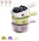 Kitchen Dual Layer Draining Basket with Handle, Double-Layer Design, Lock Design, Multipurpose Fruit Washing Bowl with Strainer for Kitchen (3pcs)