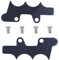 Haishine Juego de tornillos de fijación perros Spike Spike Felling para Husqvarna 136 137 141 142 36 41 repuestos de motosierra