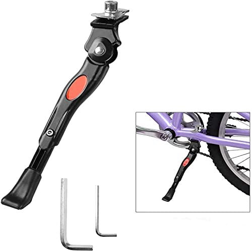 DEWEL Fahrradständer für 16-20 Zoll, Fahrradständer Kinder Höhenverstellbar 4cm Aluminiumlegierung Mittelhalterung, fahrradständer kinderfahrrad für Mountainbike Rennrad Sportfahrrad